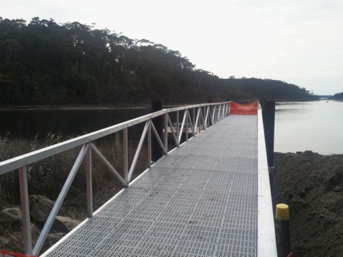 Fishermens Landing at Lake Tyers Beach 2