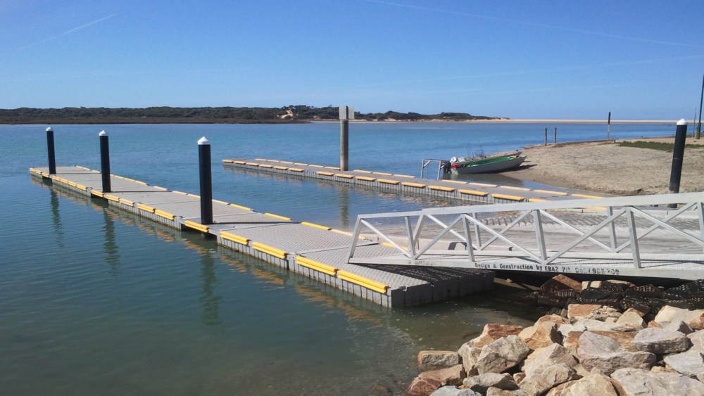 Boat Ramp Nos2 upgrade Lake Tyers Beach