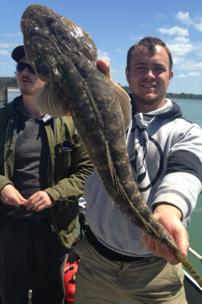 Happy Hookers in action on Lake Tyers