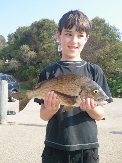 Tommy at Lake Tyers Beach