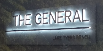 Logo The General at Lake Tyers Beach