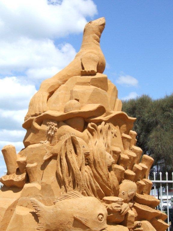 Sand Castle at Lakes Entrance