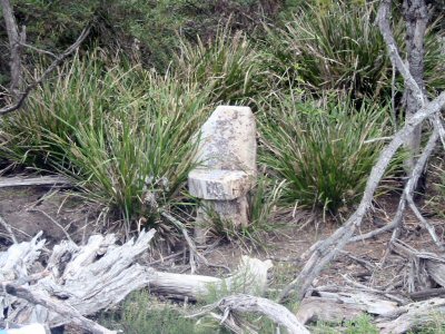 Rod rest Lake Tyers Beach