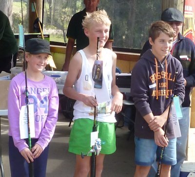 Junior Winners LTBAC Bream Comp