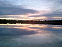 Dusk at Lake Tyers Beach