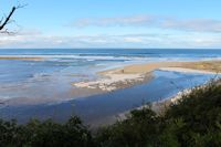 Opening at Lake Tyers Beach