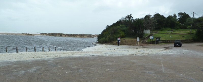 Tavern Car Park Lake Tyers Beach June 2012