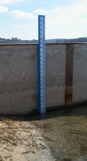 Lake Level Indicator at Lake Tyers