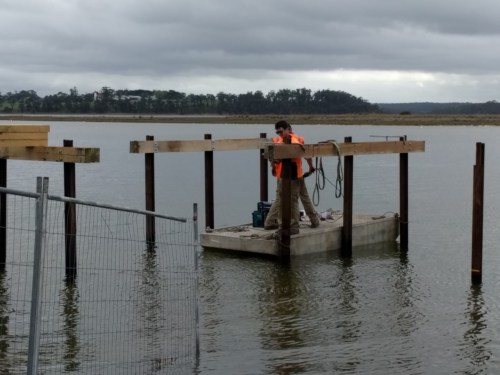 Upgrade of Nos 2 Boatramp Jetty, Lake Tyers Beach