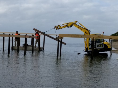 Upgrade of Nos 2 Boatramp Jetty, Lake Tyers Beach