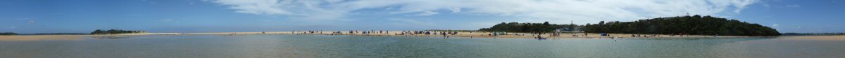 Panorama 2011 Lake Tyers Beach 2011