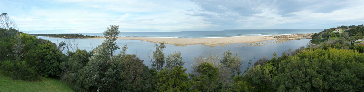 State of Sandbar Lake Tyers Beach 2011Nov19