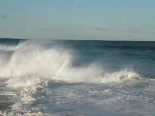 Spume at Lake Tyers Beach