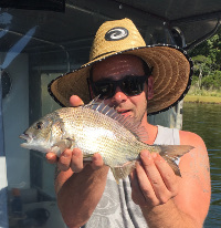 Size Bream caught near Fishermans landing