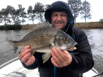 Frank (Caltex) with a 40+ Bream Lake Tyers