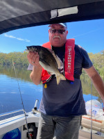 Handy Bream taken by No Fuss Guss at Lake Tyers