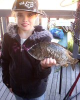 Naomia and her Bream
