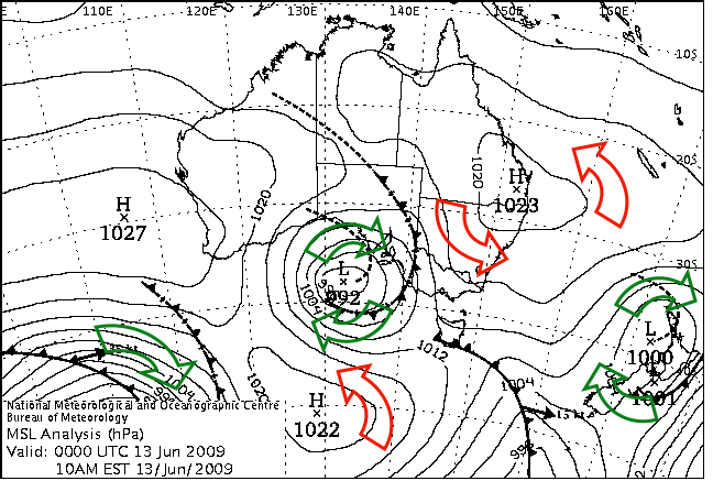 How To Read A Synoptic Chart